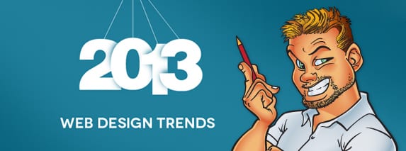 2013 web design trends