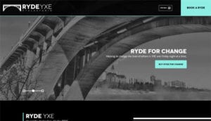 Ryde Website Home Page