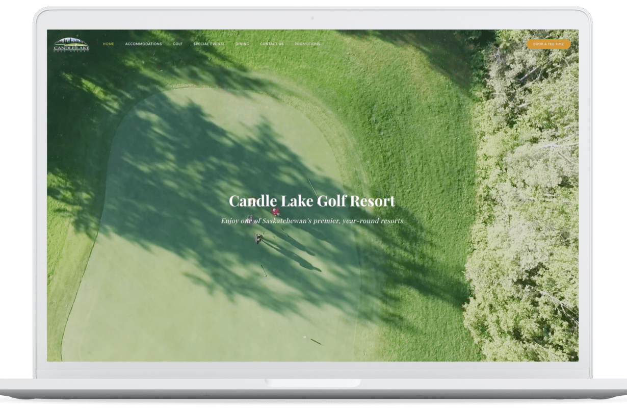 Candle Lake Golf Website