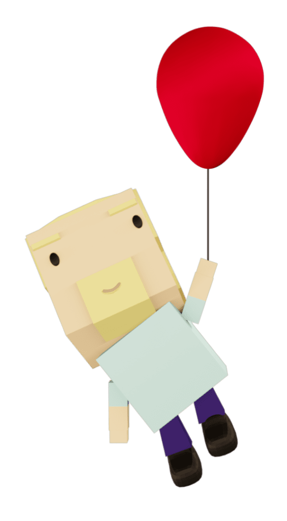 balloon character graphic